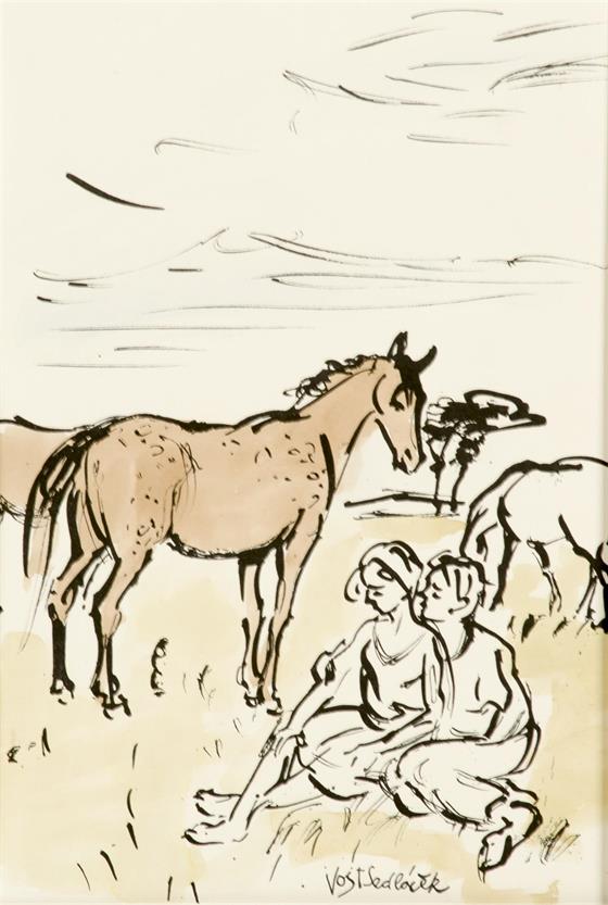 Milenci s koňmi