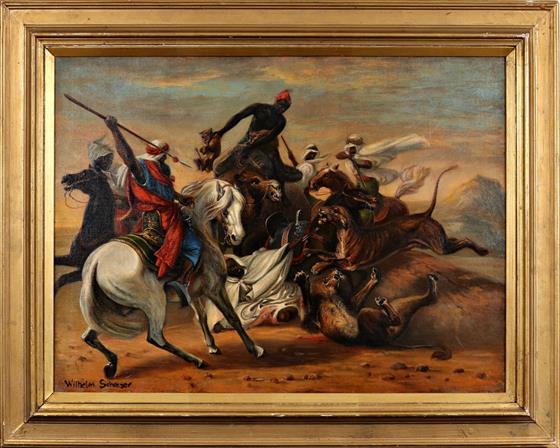 Bitva podle Eugene Delacroix