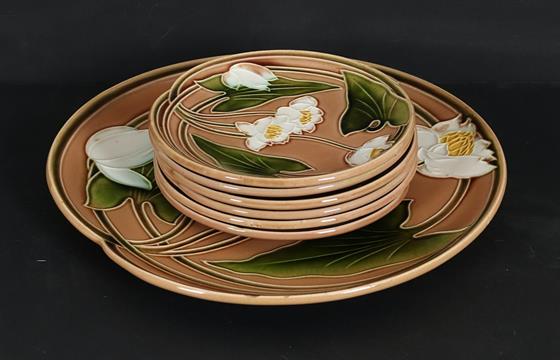 Set keramických talířů 7ks