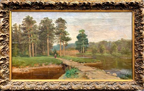 Dívka na kraji lesa - ruská škola