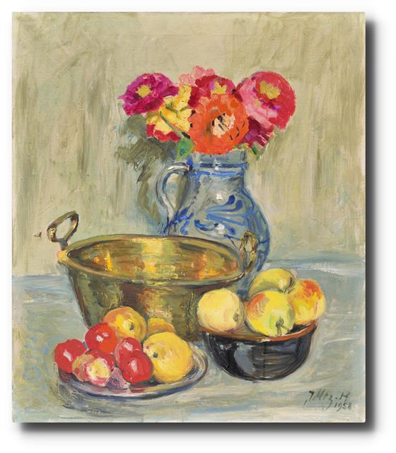 Zátiší s květinami