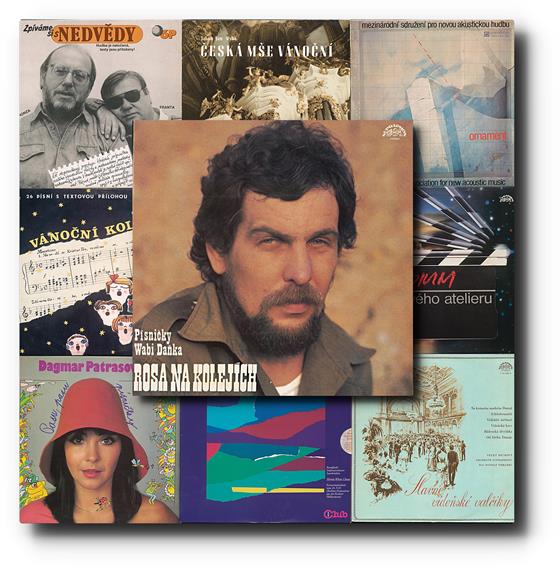 Konvolut gramofónových desek 10ks