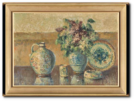 Zátiší s keramikou -  XL formát