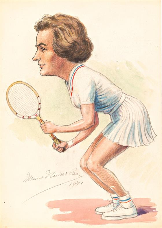 Tenistka Věra Suková