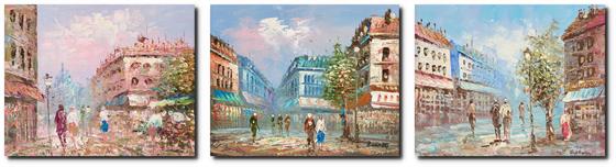 Konvolut obrazů - 3 kusy