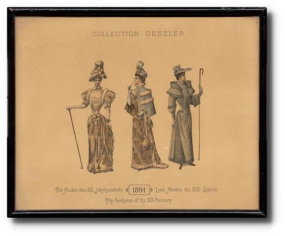 Die Moden des XIX. Jahrhunderts, 1891