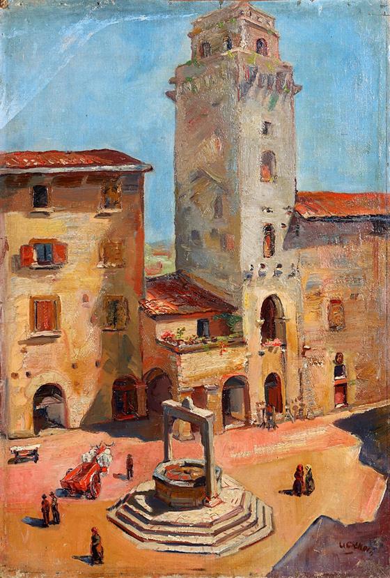 Náměstí se studnou