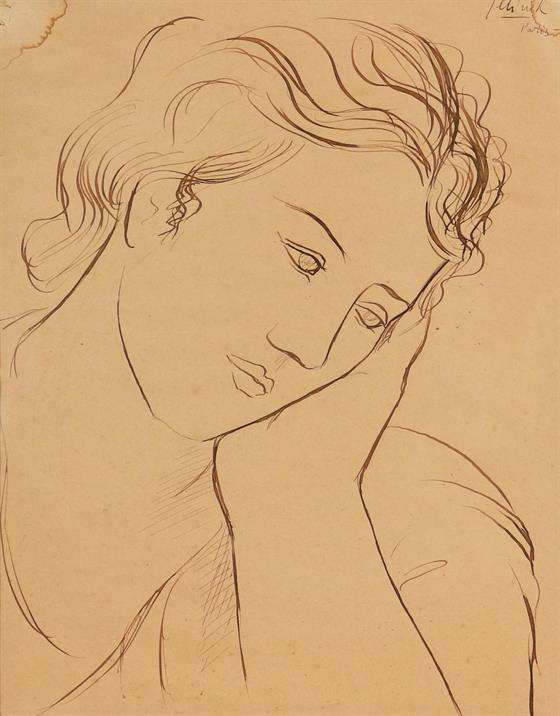 Portrét pařížské dívky - Jelínek