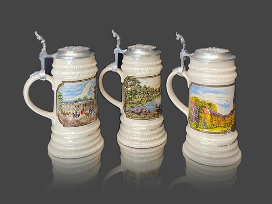 Korbely, konvolut 3ks