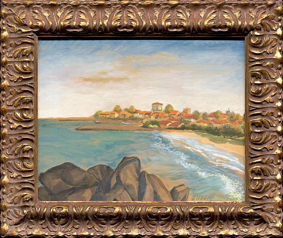 Přímořská krajina