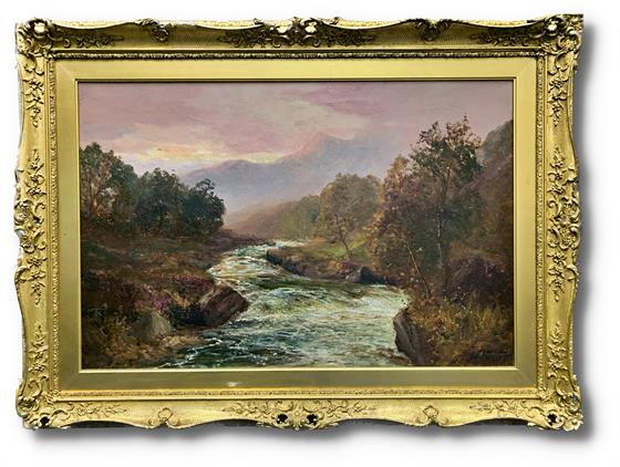 Potok v přírodě - XL Formát