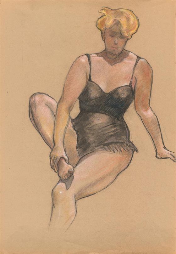 Akt v negližé č.34