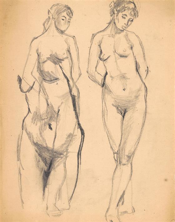 Skica - akt ženy XXI.