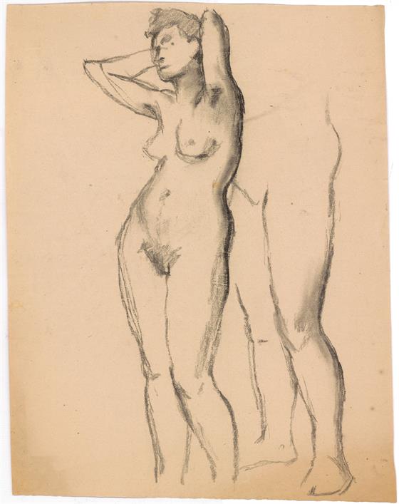 Skica - akt ženy XXII.