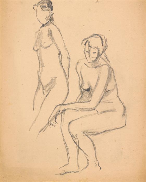 Skica - akt ženy XXIII.