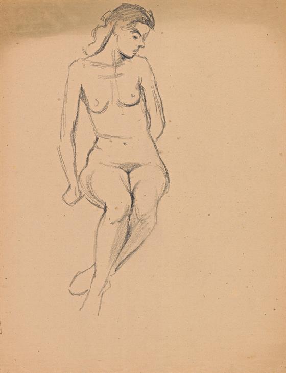 Skica - akt ženy XXVI.