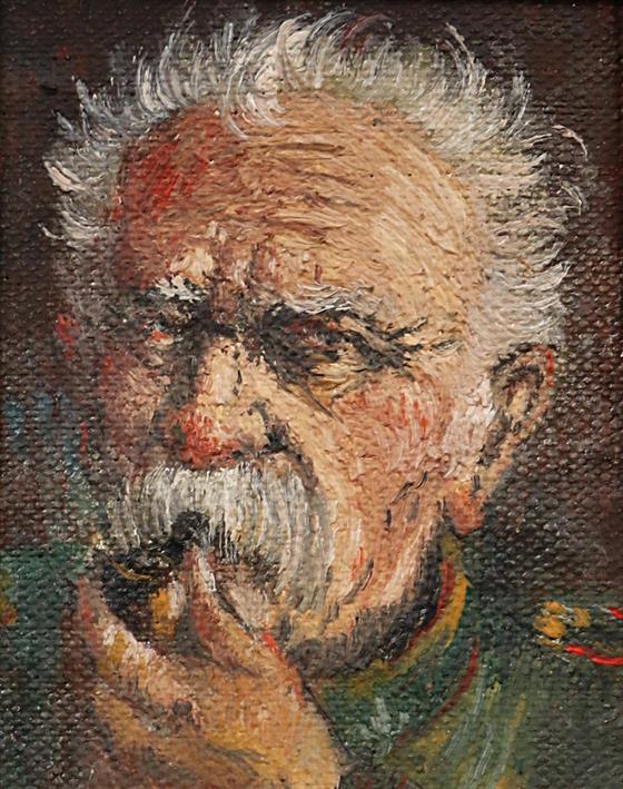 Vzpomínky starého vojáka - Halla