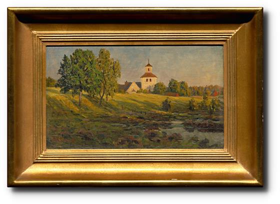 Vesnický kostelík - L Formát