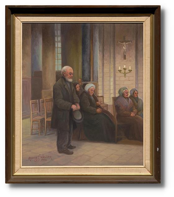 Návštěvníci kostela