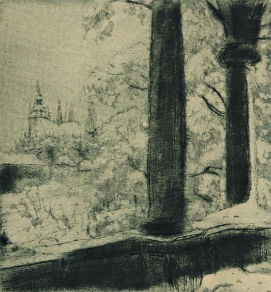 Pohledna architekturu skrz přírodu