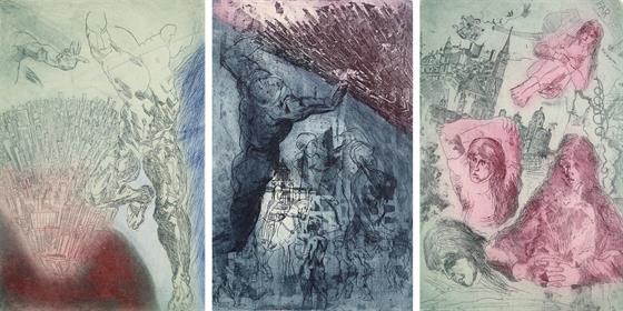 Konvolut 3 ks Grafik