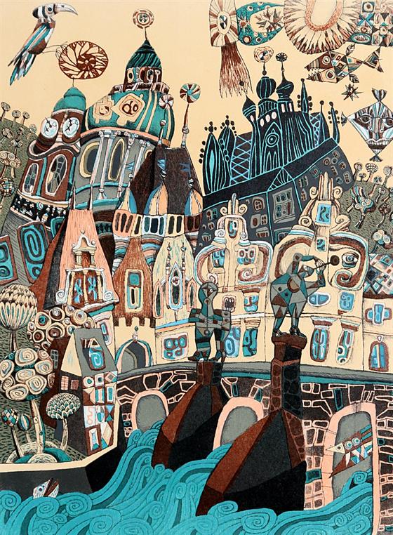 Trumpetisté na Karlově mostě