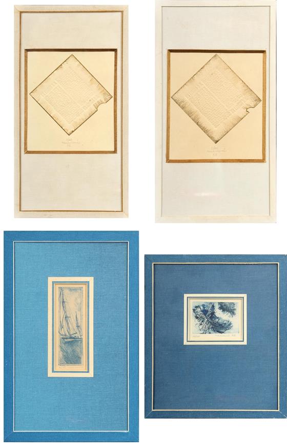 Konvolut 4 ks Grafik