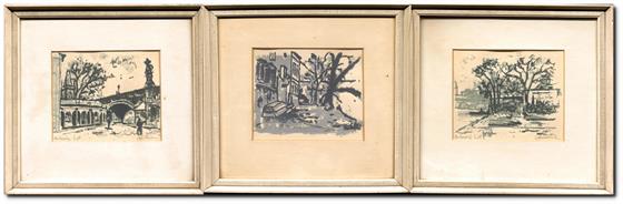 Zákoutí Prahy, konvolut 3ks