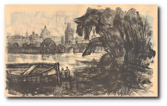 Pohled na Karlův most