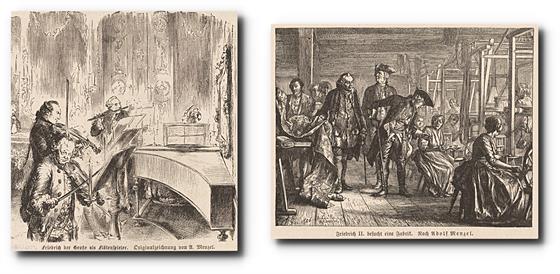 Fridrich II., konvolut 2ks