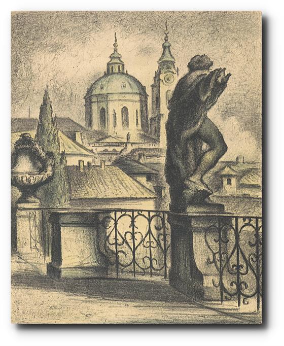 Pohled na chrám sv. Mikuláše