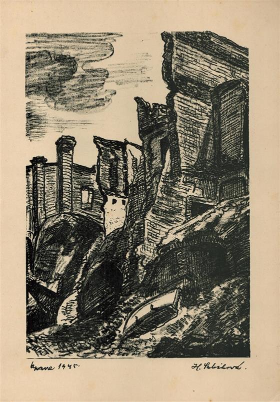 Zřícenina na skále