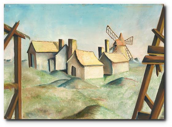 Stig Dillberg - Krajina s mlýnem