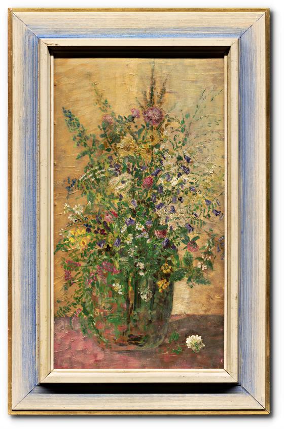 Zátiší s květinou