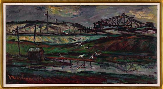 Povrchový důl na Mostecku XL formát