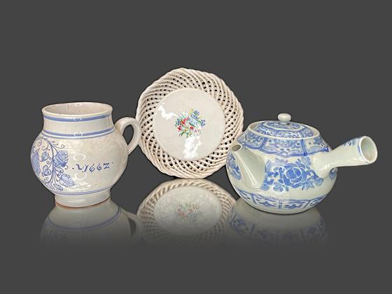 Džbánek, konvička a miska