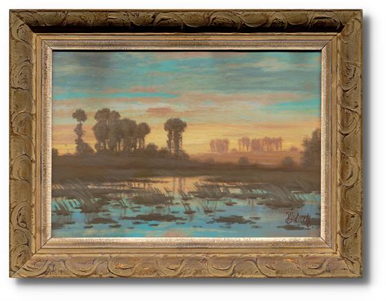 Soumrak nad močálem