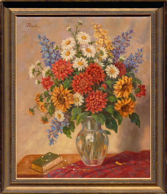 Zátiší s květinami