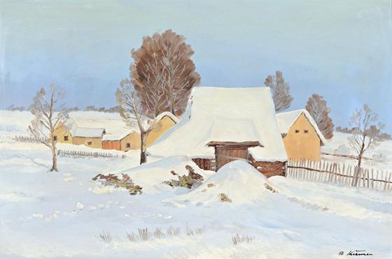 Zasněžené chalupy