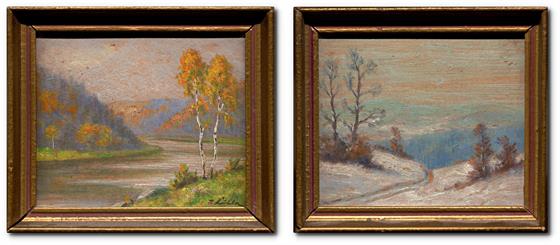 Konvolut 2ks: Krajinky