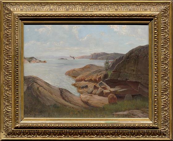 Útesy na pobřeží