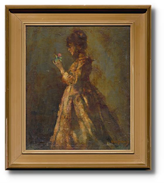 Dáma s růží