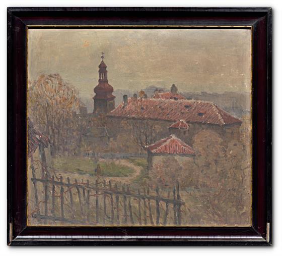 Pohled na Strahovský klášter