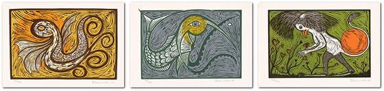 Různorodá stvoření, konvolut 3ks