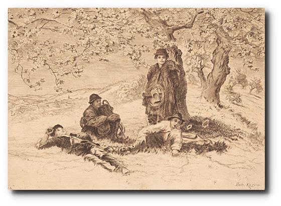 Odpočinek pod stromem