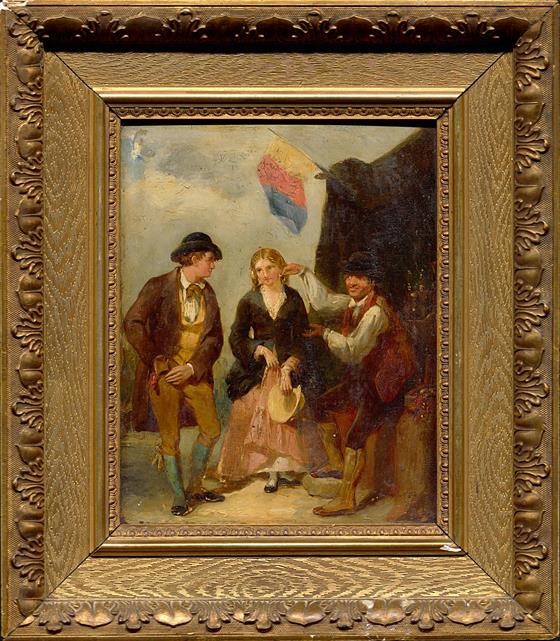 Dívka s dvěma muži