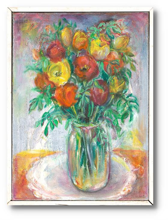 Zátiší s květinami