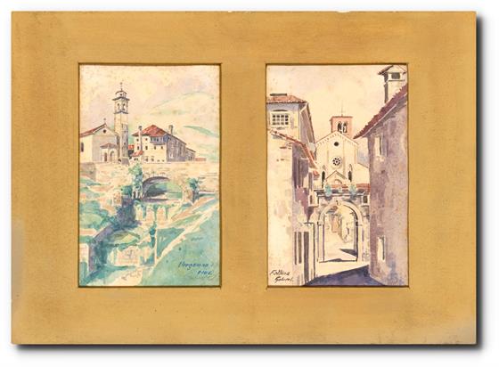 Městské motivy v Itálii