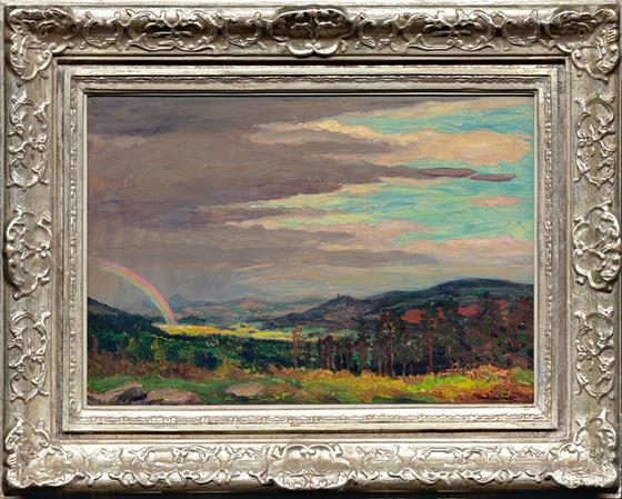 Po bouři nad Křižáneckými lesy