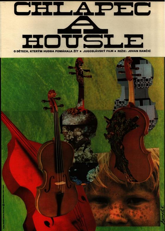 Chlapec a housle